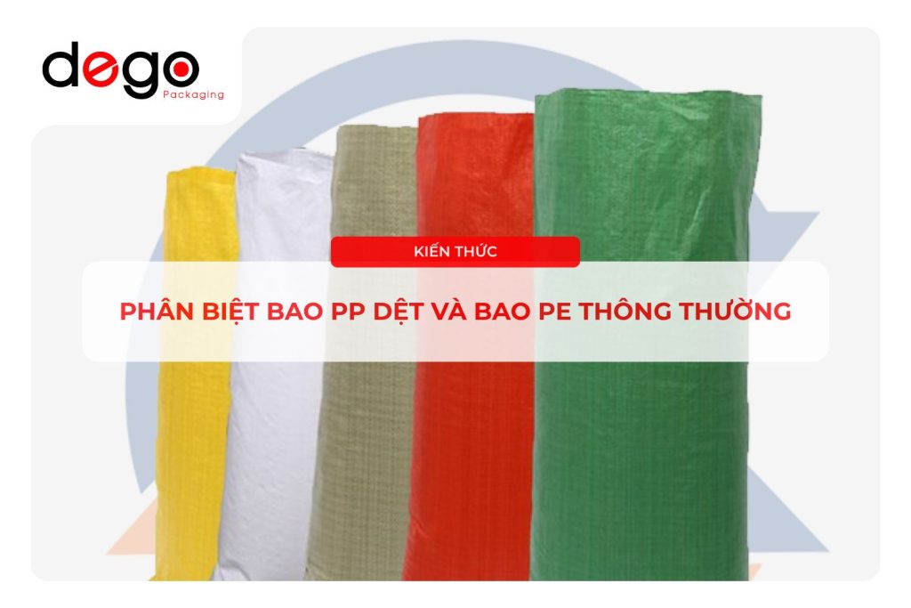 Bao PP dệt và PE