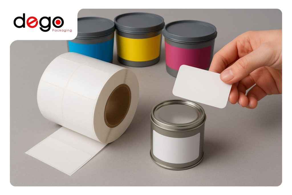 Chất lượng vật liệu đầu vào, bao gồm giấy hoặc decal, mực in và keo dán, quyết định độ bền và tính thẩm mỹ của nhãn
