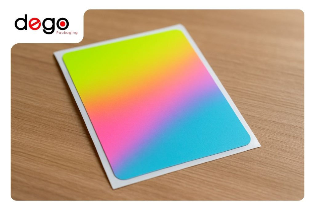 Các gam màu neon, pastel nổi bật hoặc gradient đa sắc tạo cảm giác năng động, trẻ trung