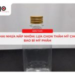 chai nhựa nắp nhôm