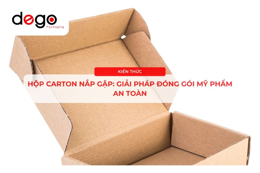 hộp carton nắp gập