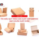 sản xuất hộp carton