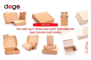 sản xuất hộp carton
